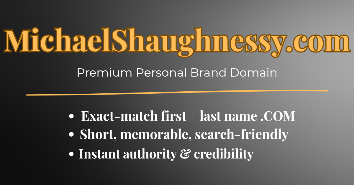 michaelshaughnessy.com for sale